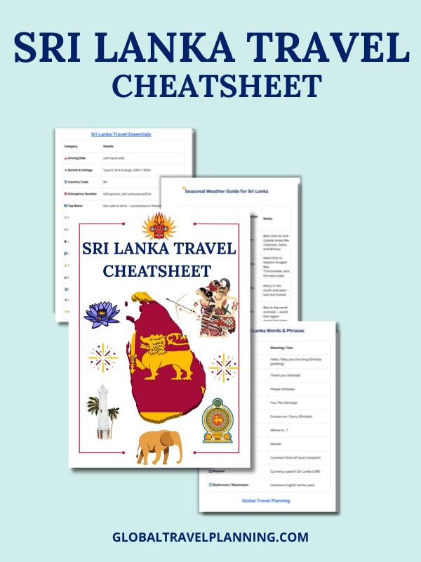Sri Lanka Travel Guide.