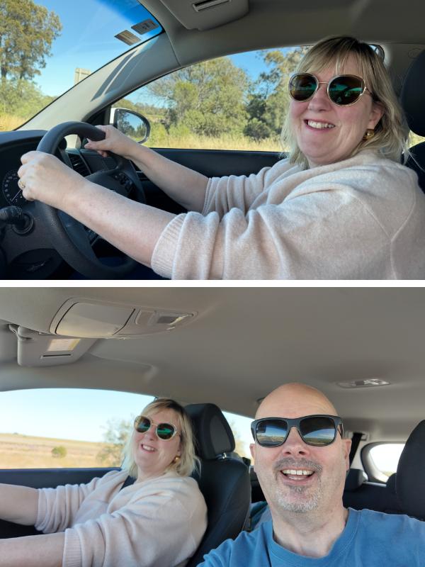 Australia road trip driving