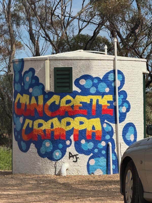 Australia road trip funny sign