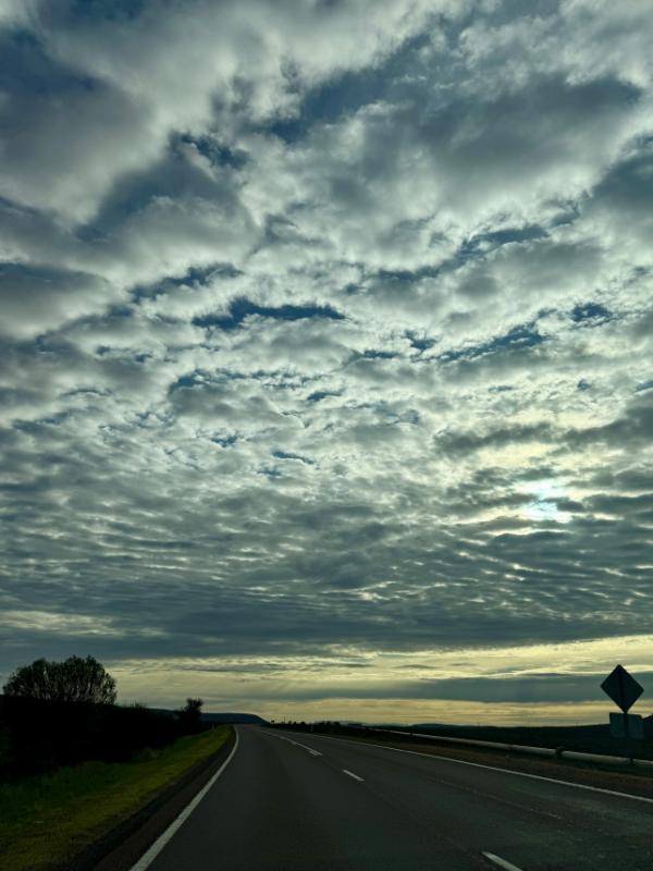 Australia road trip sky and clouds