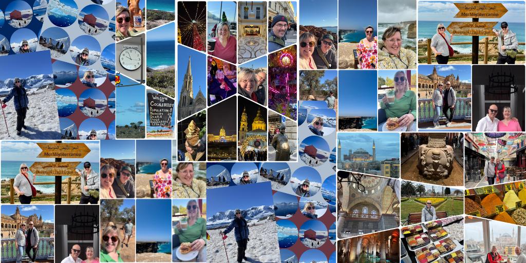 2025 Recap of the year collage