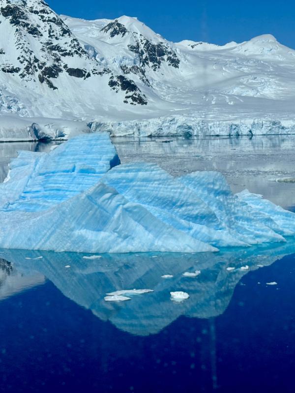 Blue iceburg