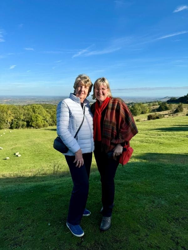 Mum and Tracy Cotswolds