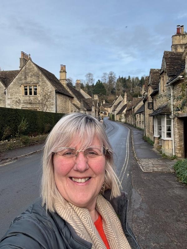 Tracy in Cotswolds in December
