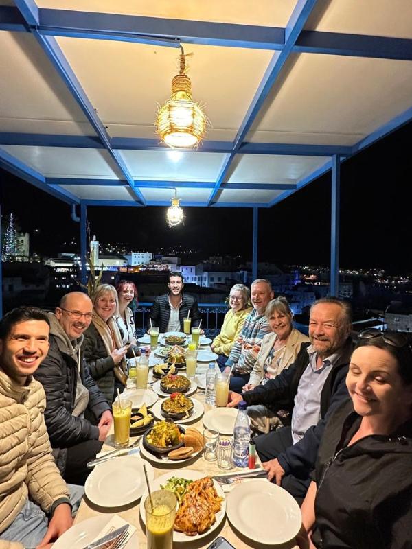 Dinner out with group