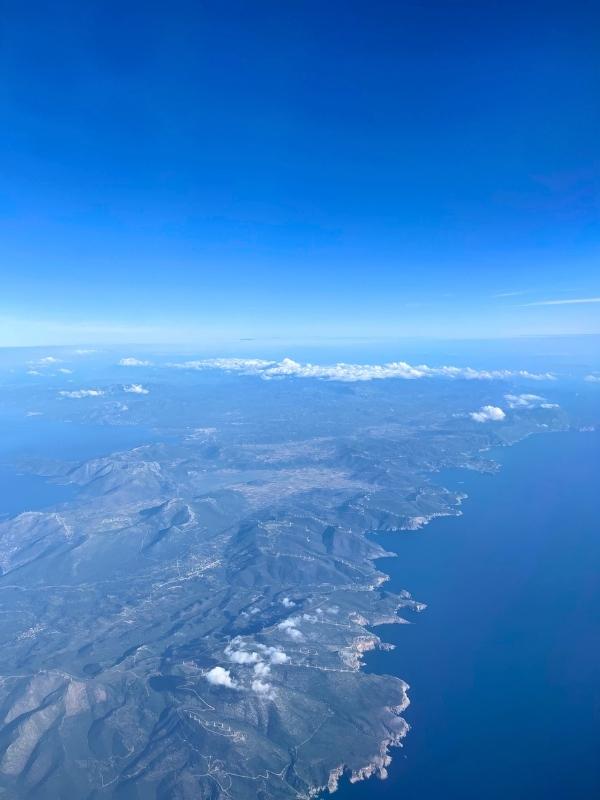 Landing in Greece