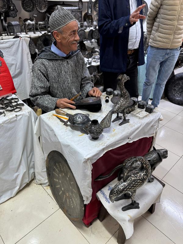 What to buy in Morocco includes silver work as shown in the image