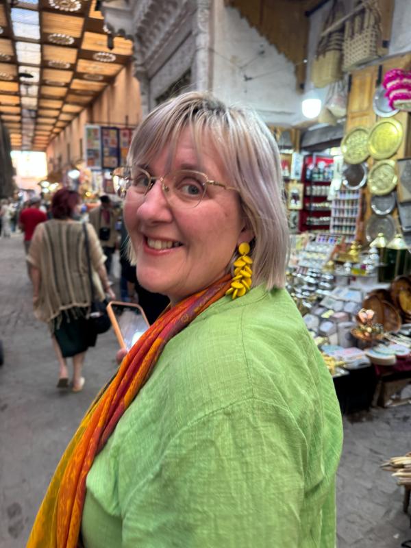 Tracy market smiling 1