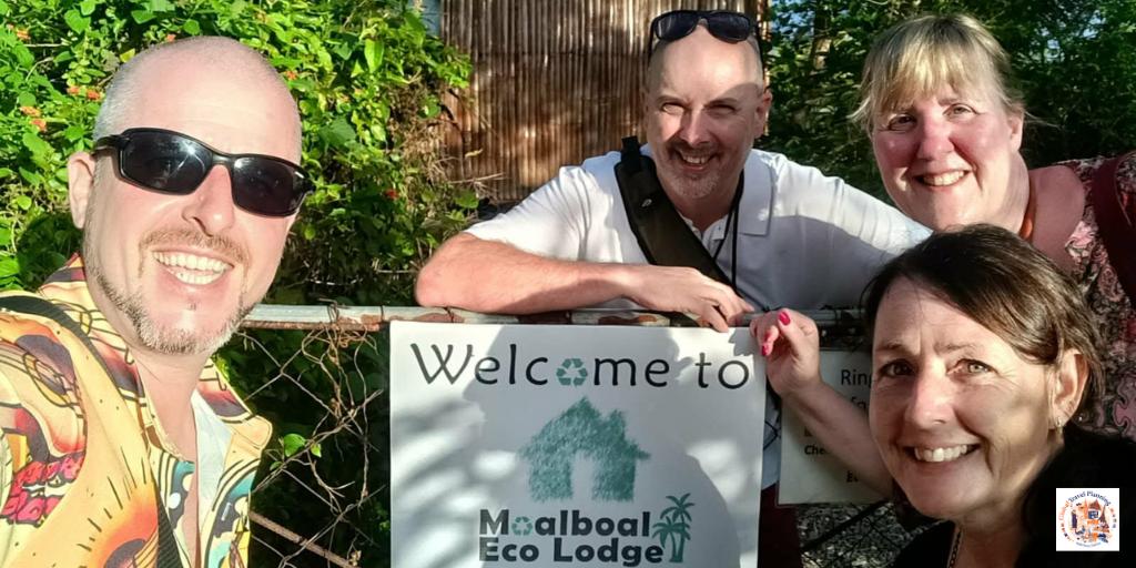 Angie and Simon Moalboal Eco Lodge