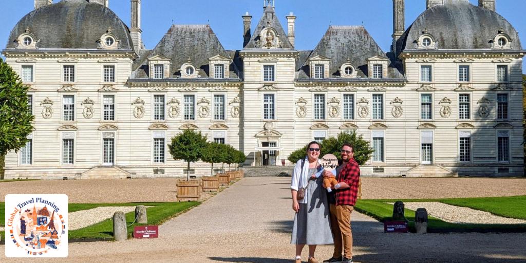 Riana Ang Canning and family in France